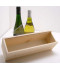 Plumier couvercle Plexi pour 1 bouteille de Bourgogne 75 cl colis de 35 pièces