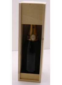 -Plumier caisse pour 1 bouteille de Champagne 75 cl colis de 35 pièces